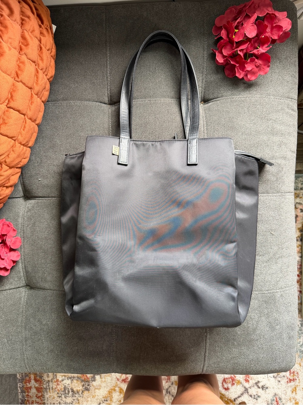 BEIS Commuter Tote Bag in Black - Picture 3 of 13